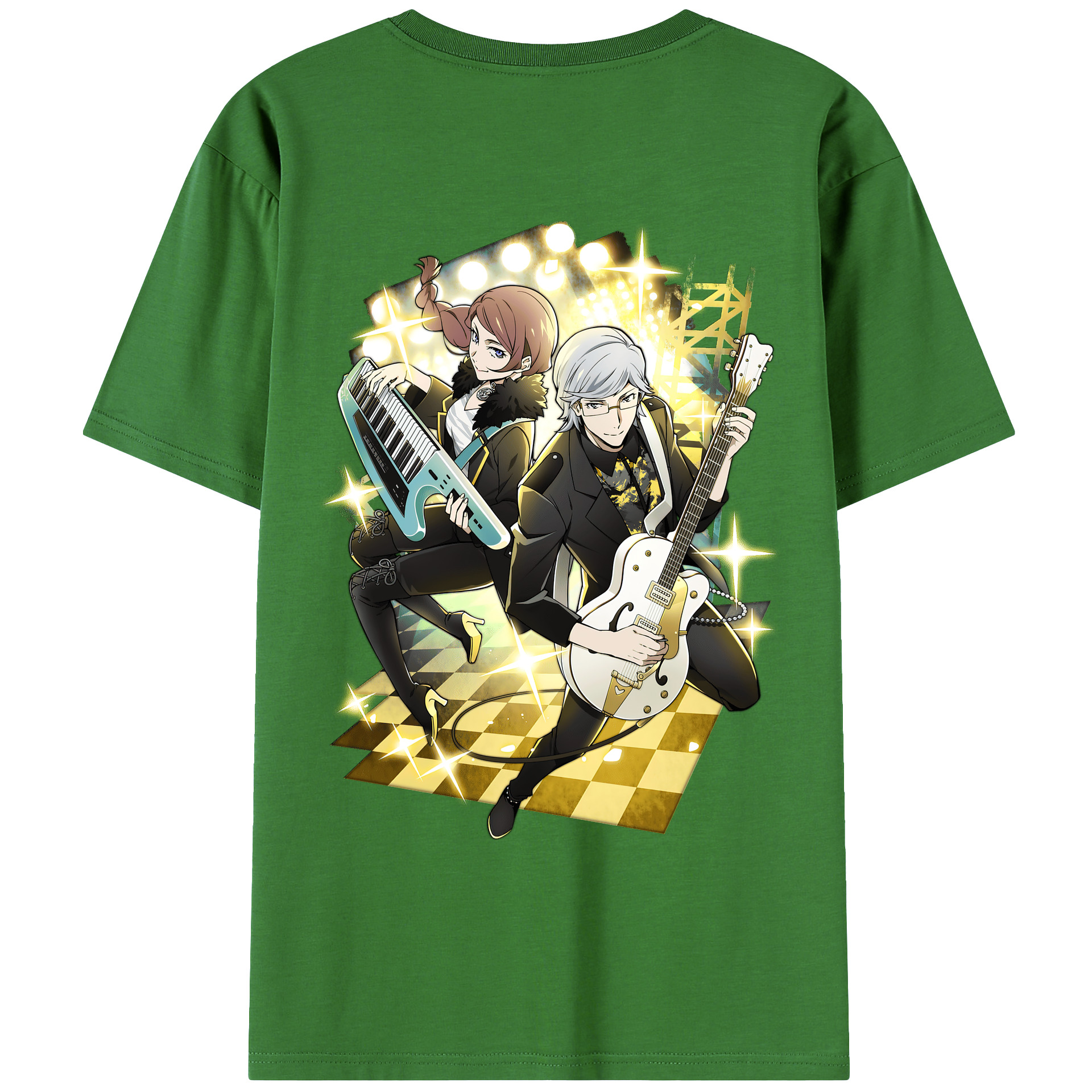 （画像用） 文豪ストレイドッグス Bungo Stray Dogs レディース半袖Tシャツ(バックプリント)